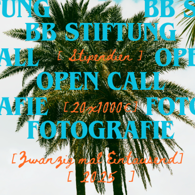 20x1000—ZWANZIGMALEINTAUSEND // Neue Stipendien für Fotografie