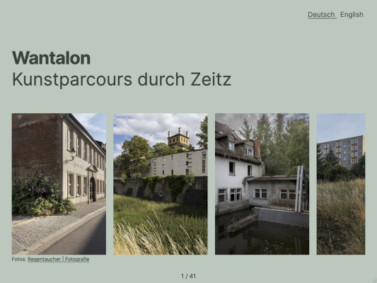 Wantalon Kunstparcours App